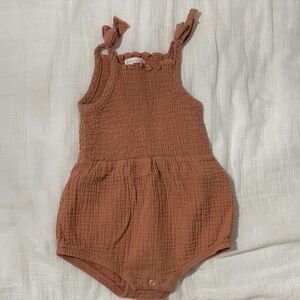 Adorable Brown Kids One Piece Bodysuit